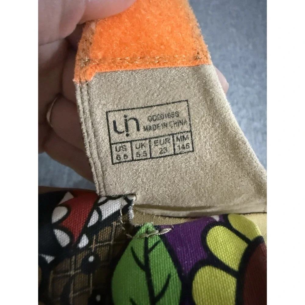 UIN Kids Toddler Cola Cola Vibrant Casual Slip On Shoes Sz 6.5